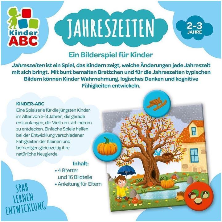 Actual product image Magni Seasons (children's game): Fun - Learning - Development. AN educational game (German)