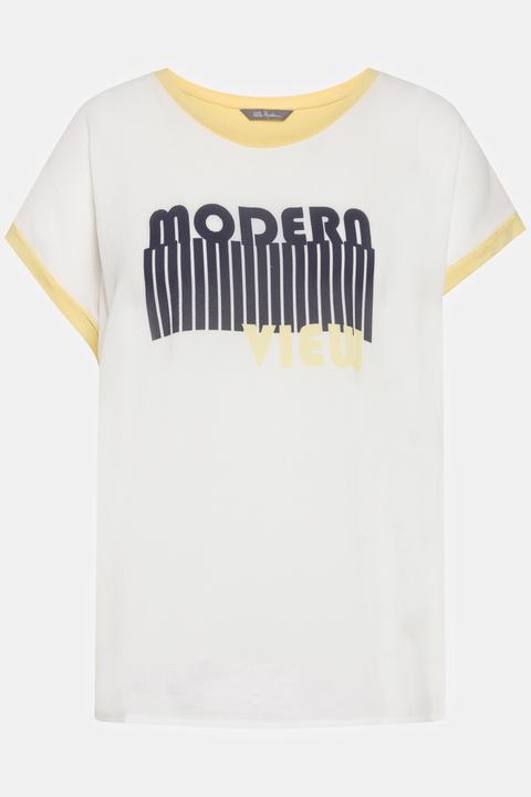 Actual product image Ulla Popken Modern View Retro Logo Tee (46, 48)