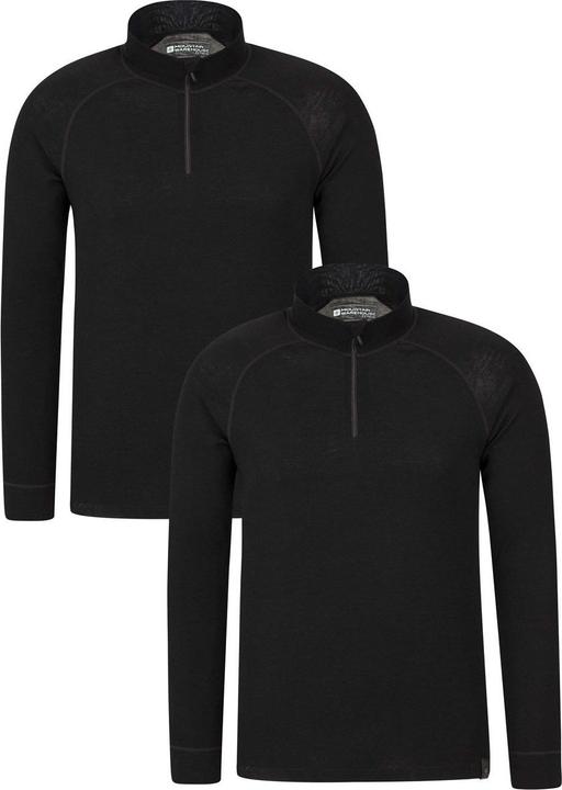 Produktbild Mountain Warehouse Base Layer Oberteil (2erPack) (4XL)
