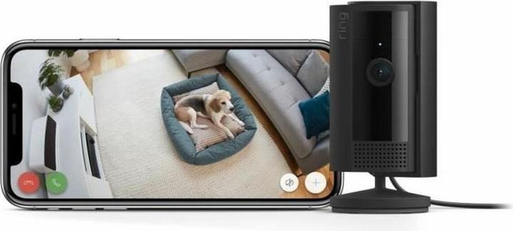 Actual product image Ring Indoor Cam 2nd Gen - Black - EU (1920 x 1080 Pixels)