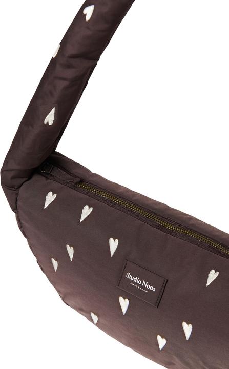 Immagine prodotto Studio Noos Puffy Mini Cross Bag Brown Hearts