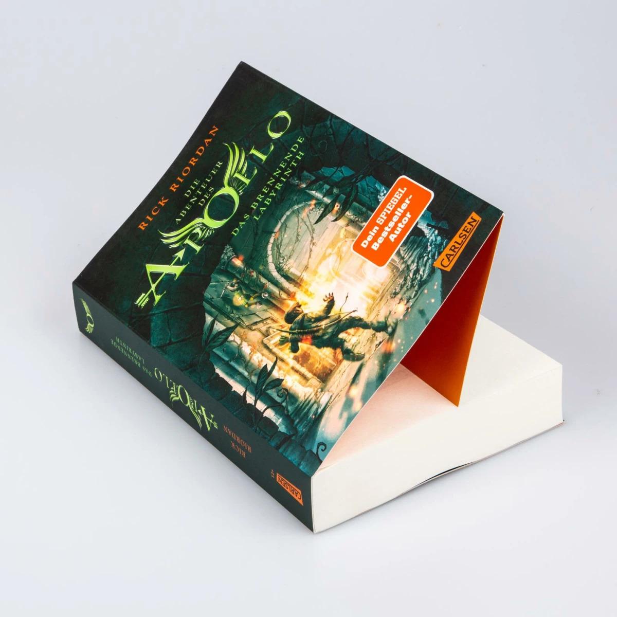 Thumbnail - Die Abenteuer des Apollo 3: Das brennende Labyrinth, Hörbücher von Rick Riordan