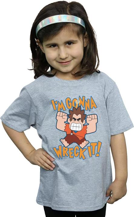 Produktbild Disney Wreck It Ralph I'm Gonna Wreck It TShirt Mädchen (128)