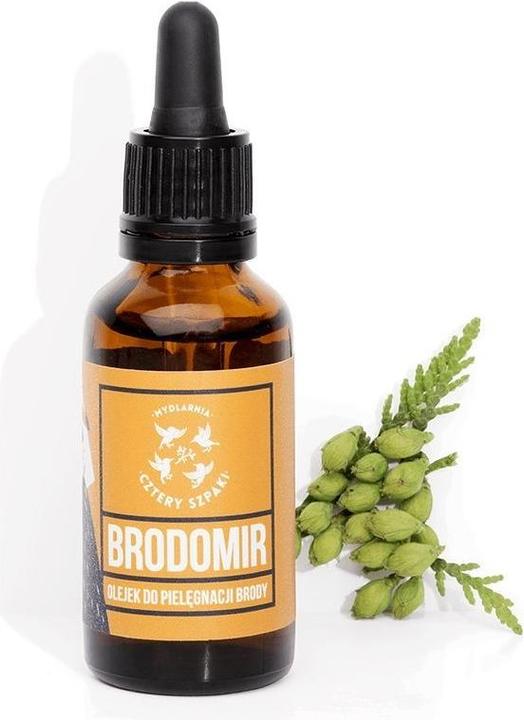 Actual product image Four Starlings Soap House Brodomir Beard And Beard Oil 30Ml (30 ml)