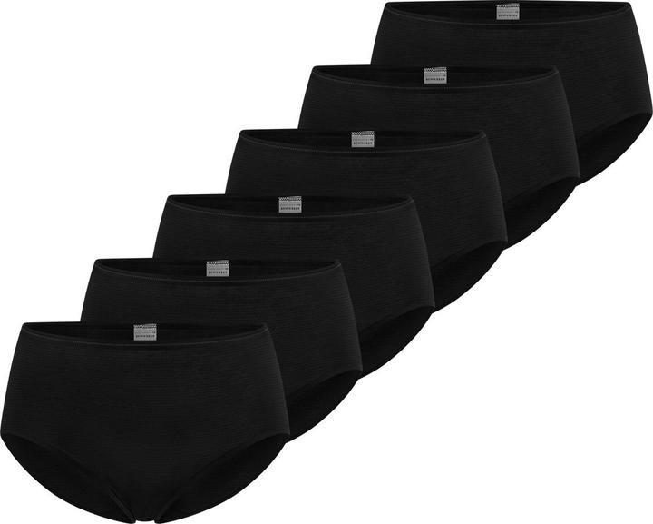 Actual product image Schiesser Pack of 6 Modal Essentials Midi Briefs (48, 4XL, pack of 6)