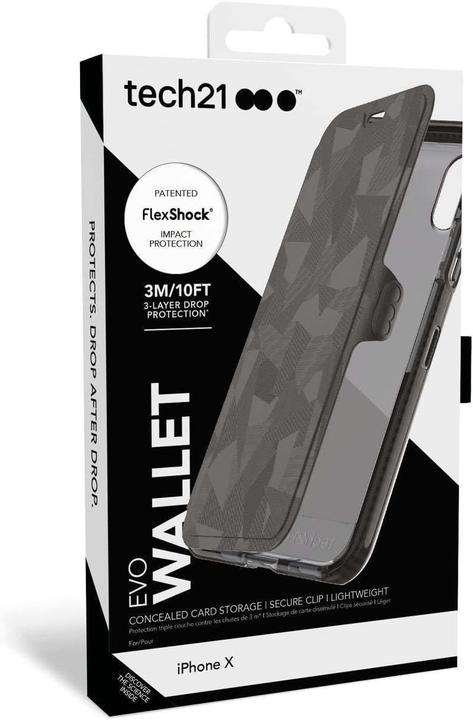 Produktbild tech21 Evo Wallet (Apple iPhone X, Apple iPhone XS)