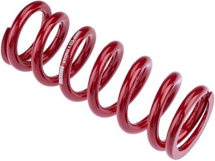 RockShox Spiraalveer, metrisch, elektrisch rood 151 mm (151 mm, 57.50 mm)