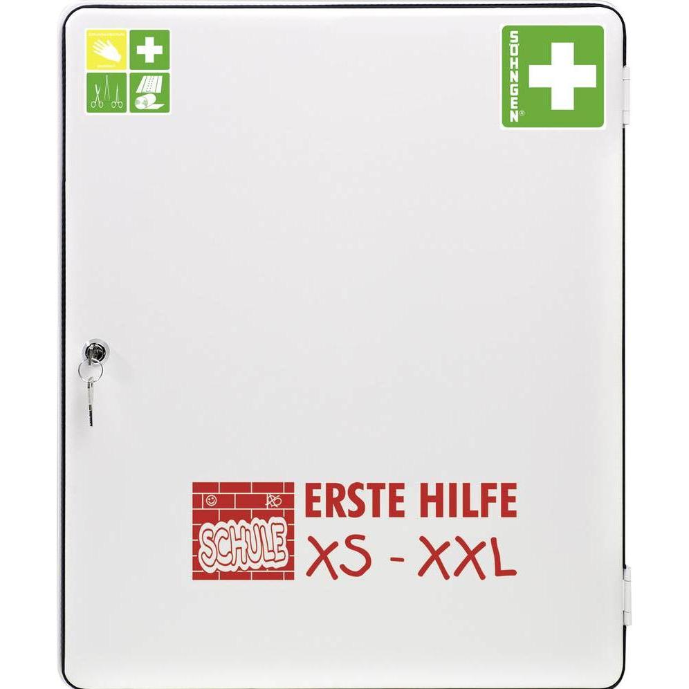 Söhngen, Erste Hilfe Set, ErsteHilfeVerbandschrank Schule XSXXL Madrid (Notfallkoffer)