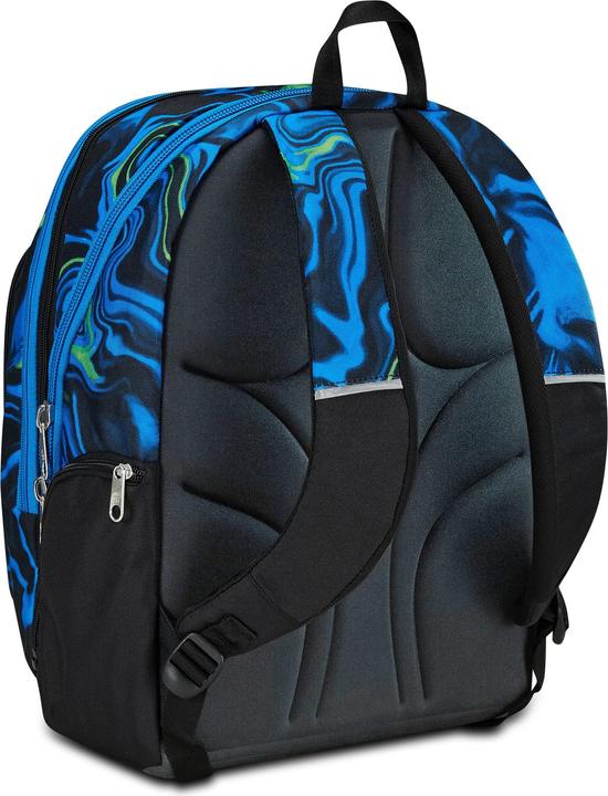 Actual product image Seven Adavanced Detach School Backpack Black Blue (35 l)