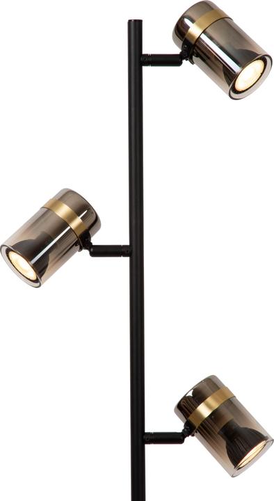 Produktbild Lucide UPTON GU10 Stehlampe 3-fach Modern Rauchfarbe 57700/03/65 (GU10)
