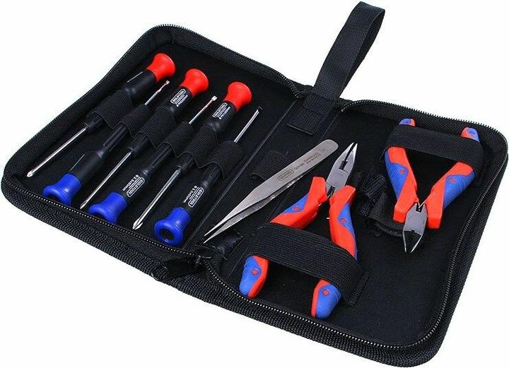 InLine Tool set for computers and electronics, 9 pieces