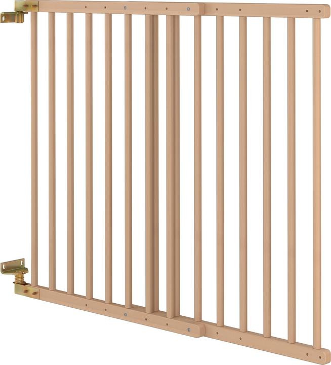 Produktbild Erst-Holz 90.90-99 Türschutzgitter Treppenschutzgitter Türgitter Buche massiv Kindersicherung 70-108 cm