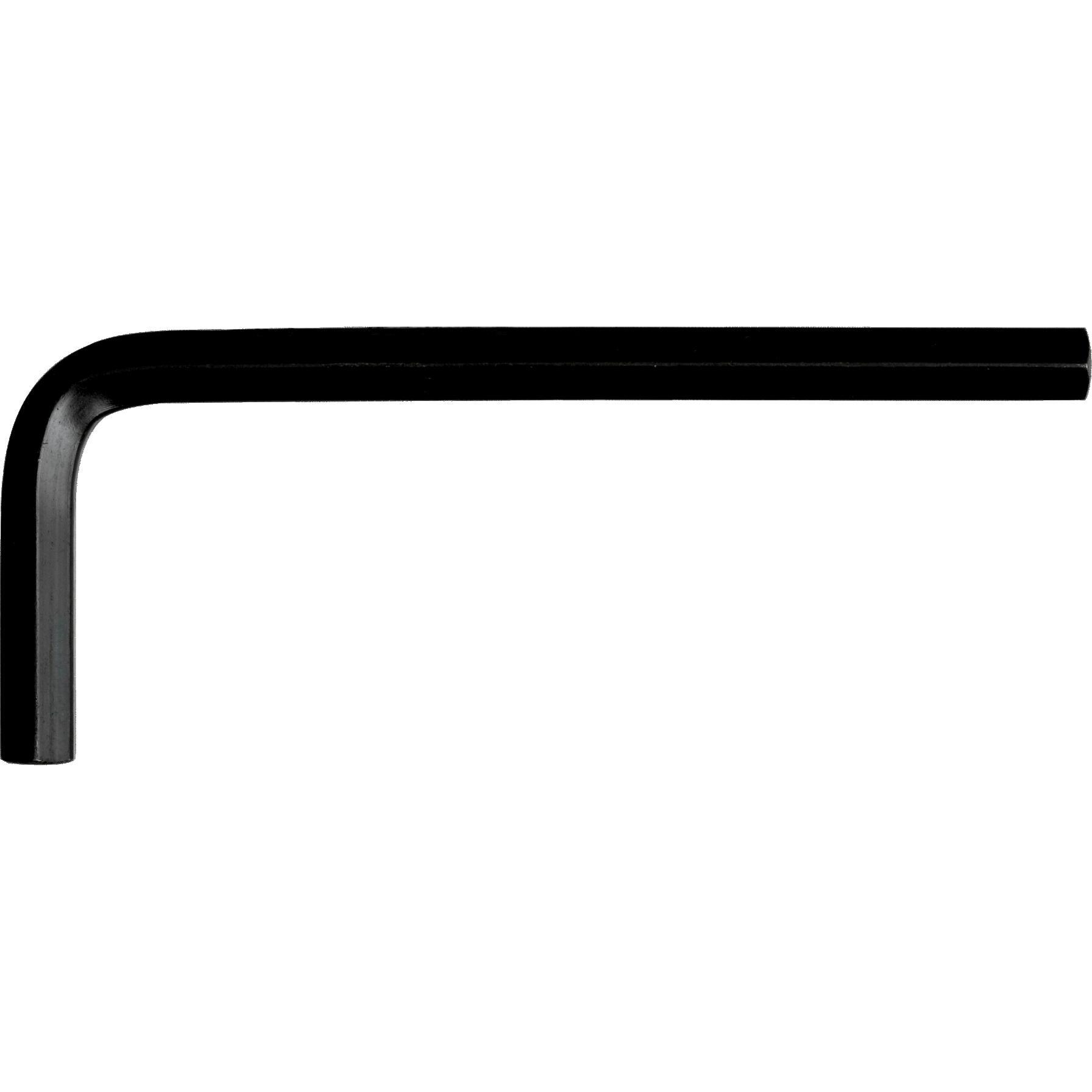 Bahco, Sechskantschlüssel, Sechskant-Winkelschraubendreher, zöllig, phosphatiert, 5/64" x 52 mm