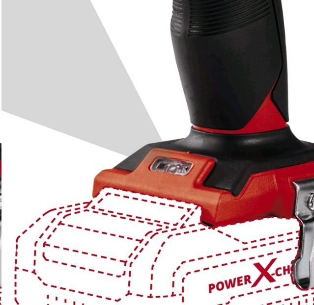 Actual product image Einhell TE-CD 18/48 Li-i-Solo (Rechargeable battery operated)