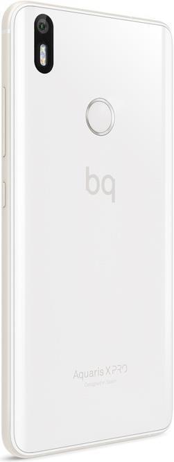 Image du produit BQ Aquaris X Pro (64 Go, Glacis Blanc, 5.20", Double SIM hybride, 4G)