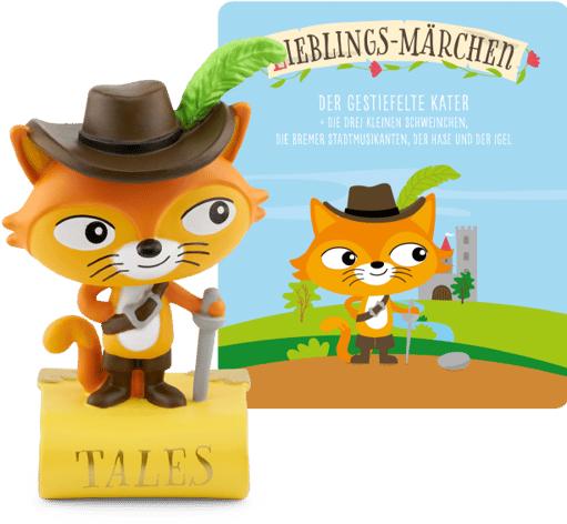 Immagine prodotto Tonies Fiabe preferite - Il Gatto con gli stivali (2023) (Tedesco)