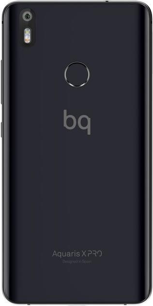 Actual product image BQ Aquaris X Pro (64 GB, Midnight Black, 5.20", Hybrid Dual SIM, 12 Mpx, 4G)