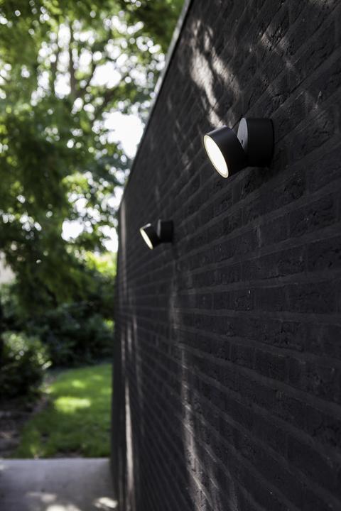 Actual product image Lutec LED Outdoor Wall Spotlight Trumpet (840 lm, IP54)