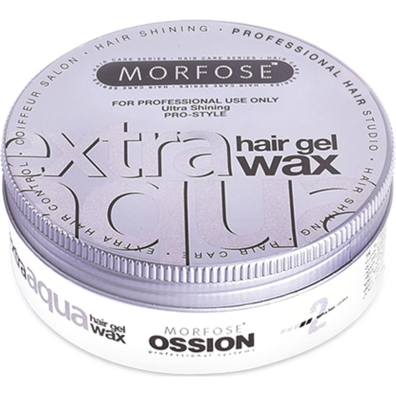 Morfose , Gel Per Capelli, Extra Aqua Gel Cera Per Capelli Cera Per Lo Styling Dei Capelli 175Ml (Cera Per Capelli, Gel Per Capelli, 175 Ml)