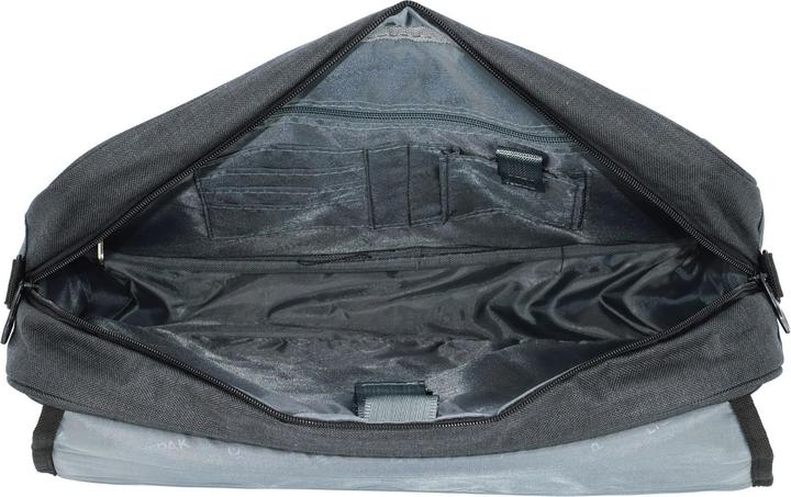 Image du produit Lightpak Porte-documents en polyester, compartiment principal zippé anthracite avec compartiment rembourré (13 l)