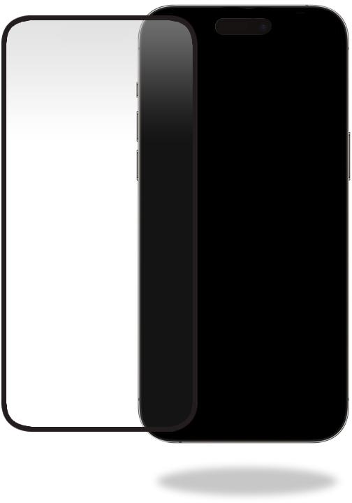 Produktbild Mobilize Schwarzer Rahmen Glas (1 Stück, Apple iPhone 14 Pro Max)