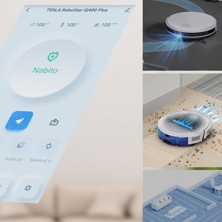 Produktbild Tesla ROBOSTAR IQ400 (Saugwischroboter)
