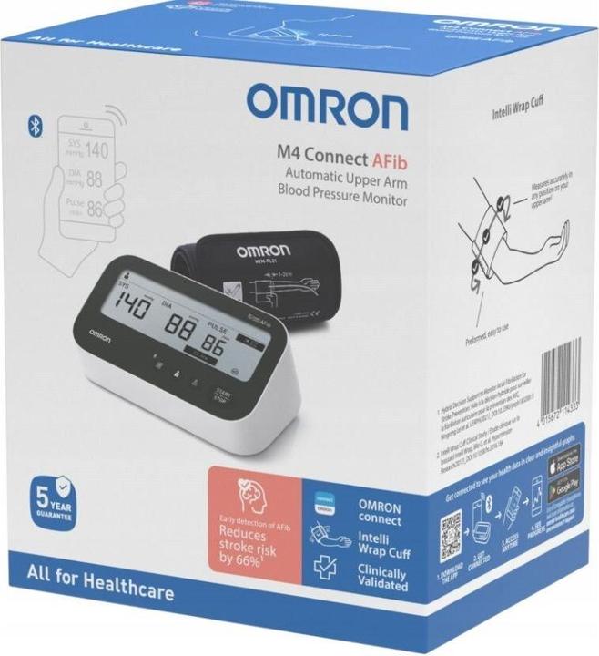 Produktbild Omron M4 Connect AFib Oberarm-Blutdruckmessgerät
