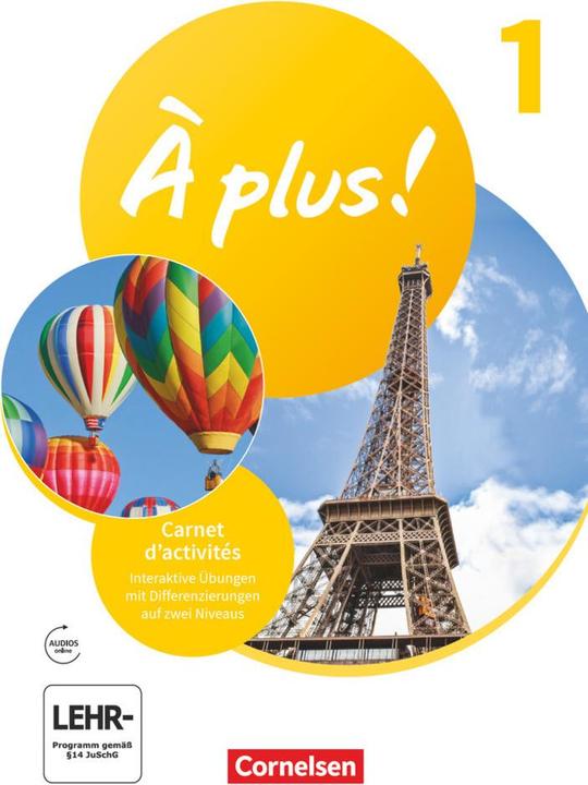 Image du produit À plus! 1+2.FS'20 1 Ca+MP3+IÜ (Français, Catherine Mann-Grabowski, Dorothea Bachert, 2020)