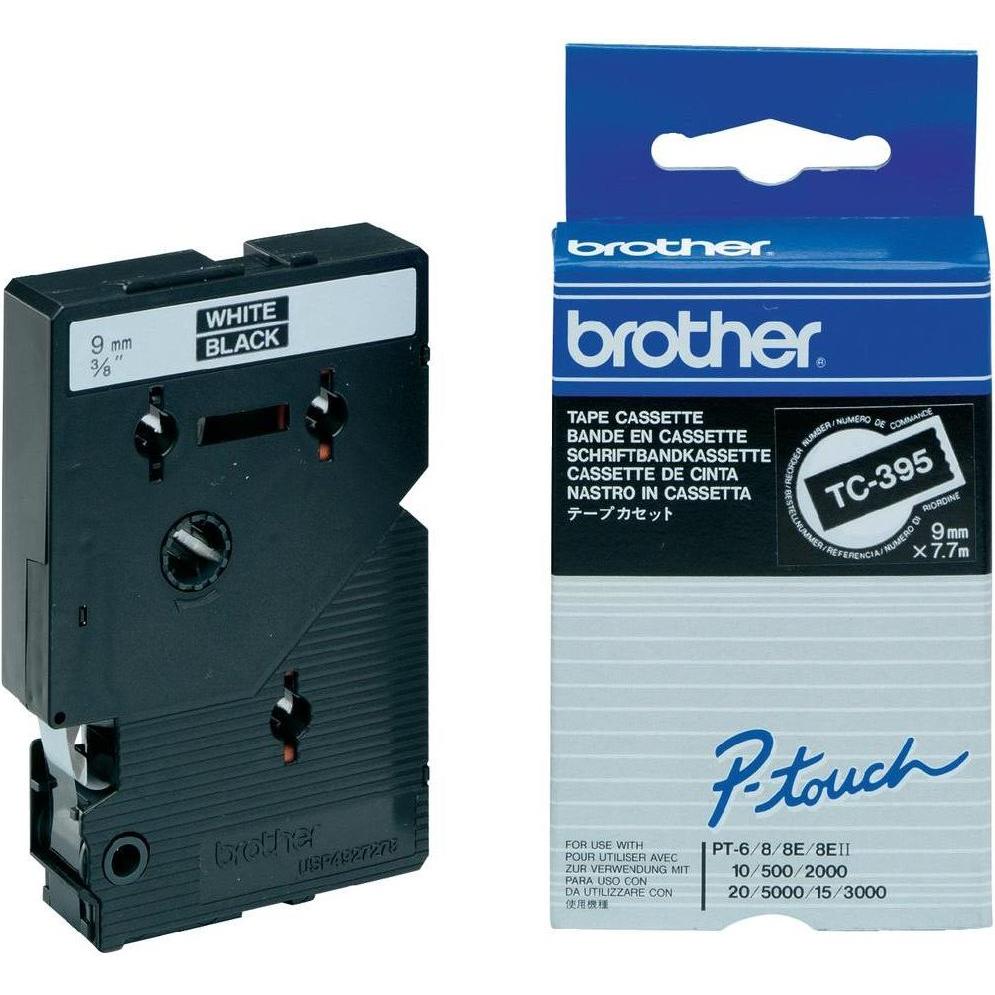 Brother, Beschriftungsband, P-Touch (0.90 cm, Schwarz, Weiss)