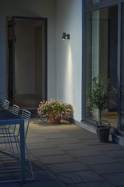 Actual product image Konstsmide LED outdoor wall lamp Andreia (420 lm, IP54)