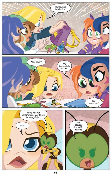 Actual product image Panini DC Super Hero Girls: Völlig ausgepowert (German, Agnes Garbowska, Amy Wolfram, 2021)