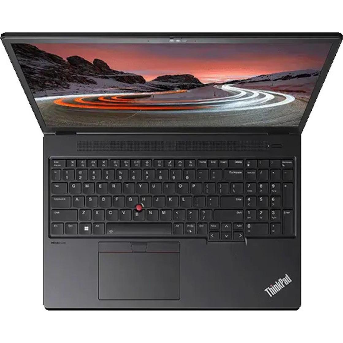 Thumbnail - Lenovo TS/ThinkPad P16v Gen2 / Ultra9-185H / 64 (16", Intel Core Ultra 9 185H, 64 GB, 1000 GB, DE), Notebook, Schwarz