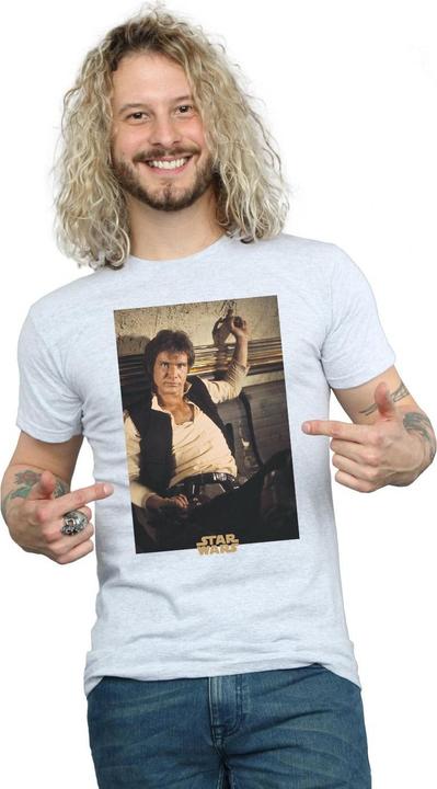 Immagine prodotto Star Wars Han Solo Mos Eisley Maglietta Uomo (XL)