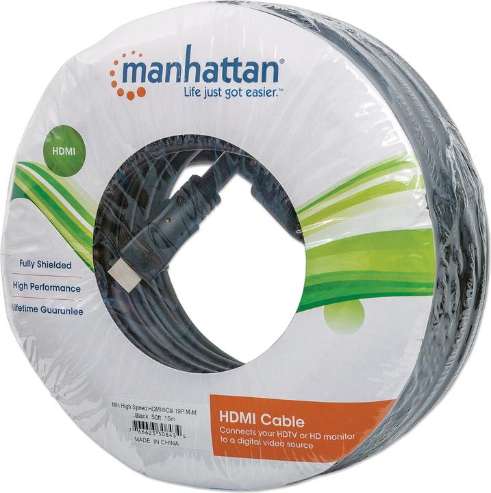 Actual product image Manhattan HDMI connection cable (15 m, HDMI)