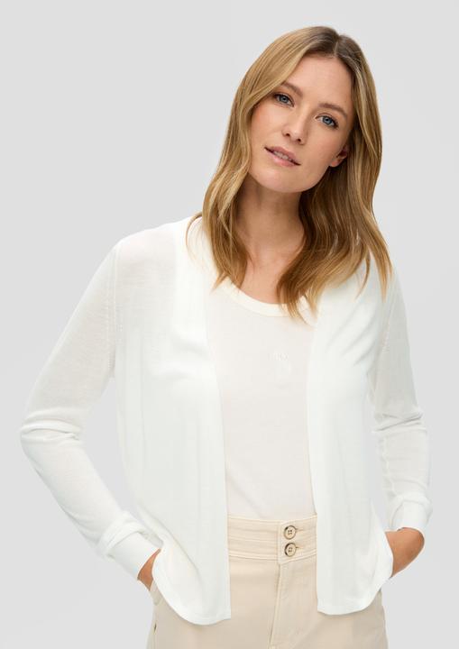 Produktbild s.Oliver Strickjacke Feinstrick-Cardigan aus reiner Viskose (46)