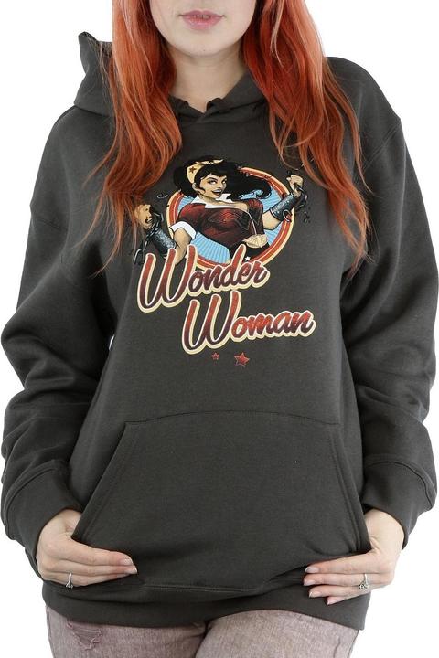 Immagine prodotto Wonder Woman Felpa con Cappuccio Distintivo Donna (XL)