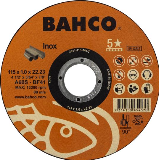 Immagine prodotto Irimo Dischi abrasivi ad alte prestazioni per acciaio inox 125 x 1,0 x 22,23 mm