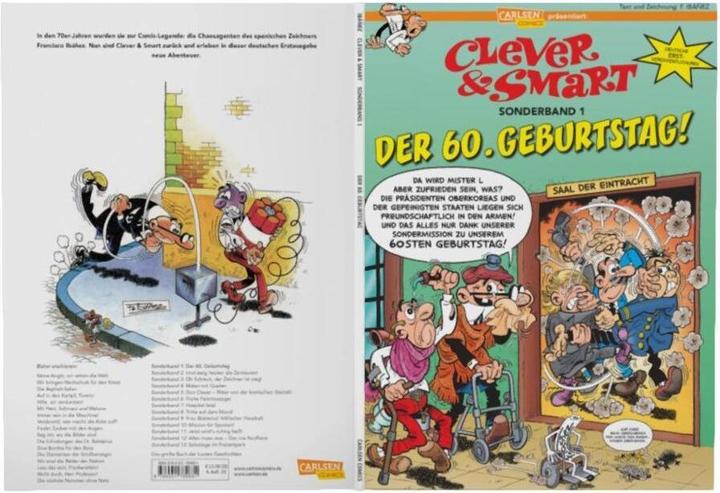 Produktbild Clever und Smart Sonderband: Der 60. Geburtstag (Deutsch, Francisco Ibø¡ø±ez, 2018)