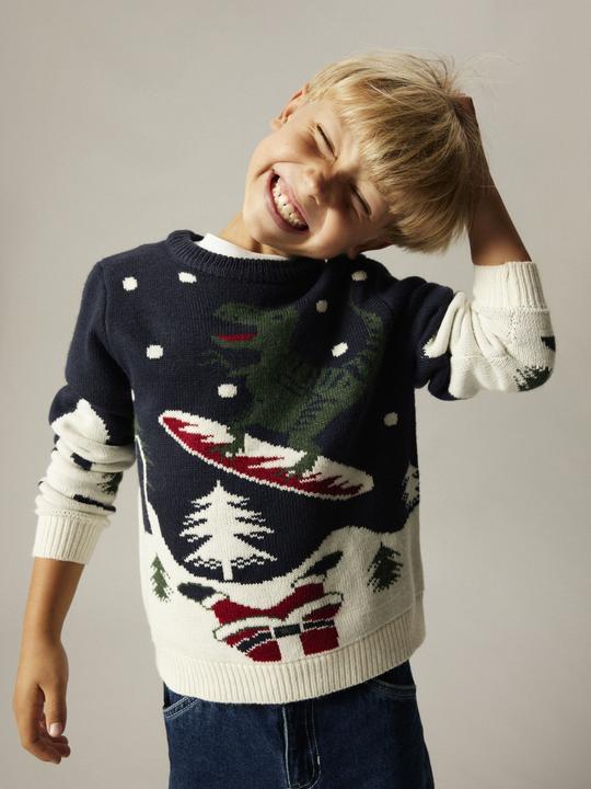 Produktbild Name it Weihnachts Strickpullover (146, 152)