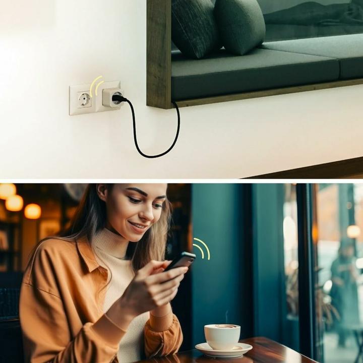 Actual product image Hama Smart WLAN socket outlet