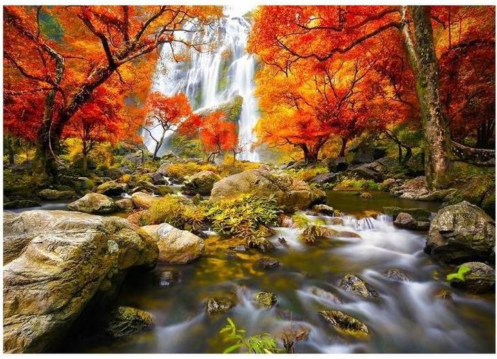Productafbeelding Enjoy Puzzle ENJOY-1245 - Waterval in de herfst, legpuzzel, 1000 stukjes (1000 onderdelen)