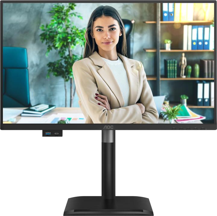 Immagine prodotto AOC 24P4U - 24 Zoll Full HD Monitor, höh (1920 x 1080 pixel, 23.80")