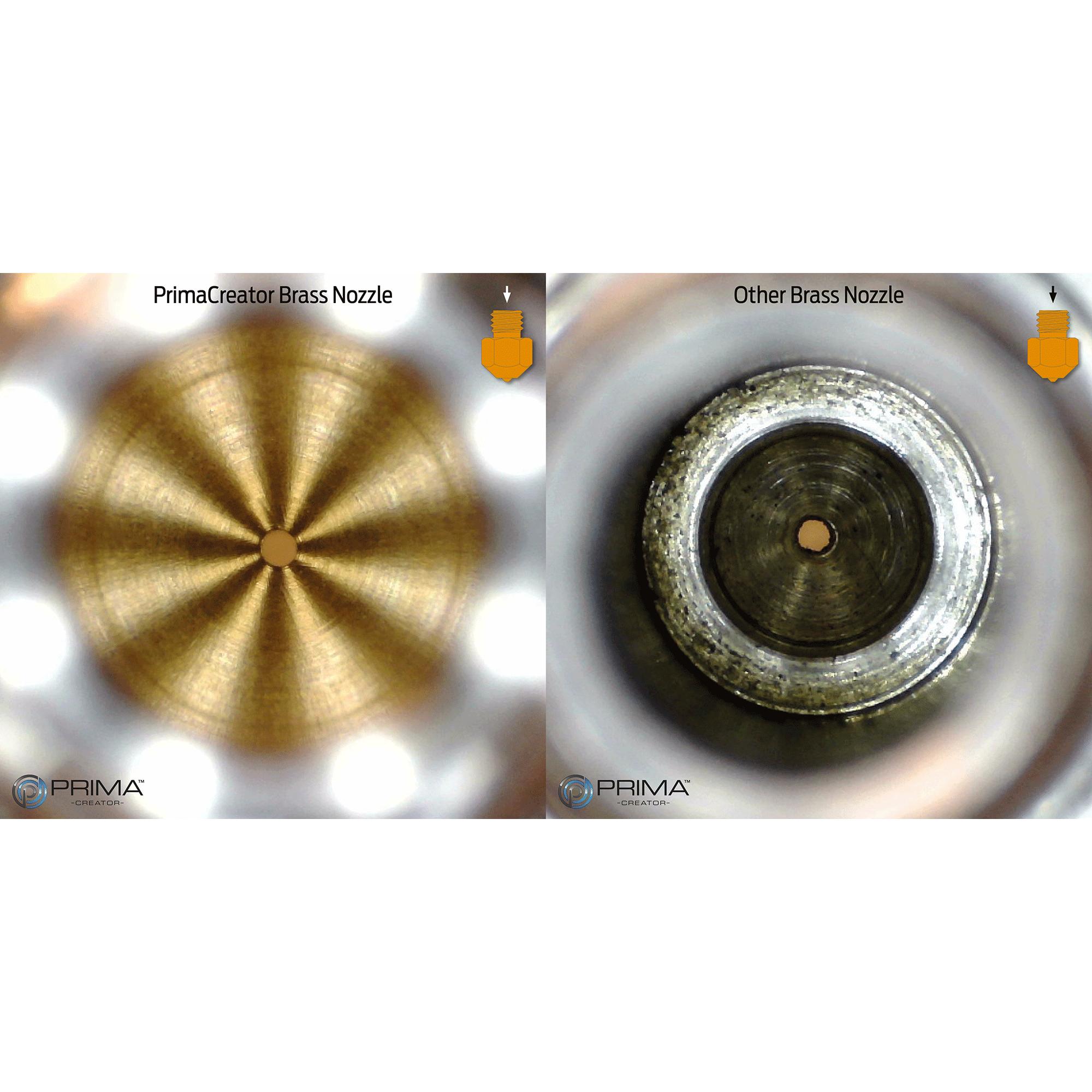 Prima Creator RepRap M6 Nickel Plated Copper 0,25 mm - 1,75 mm - 1 pcs (Düse), 3D Drucker Zubehör