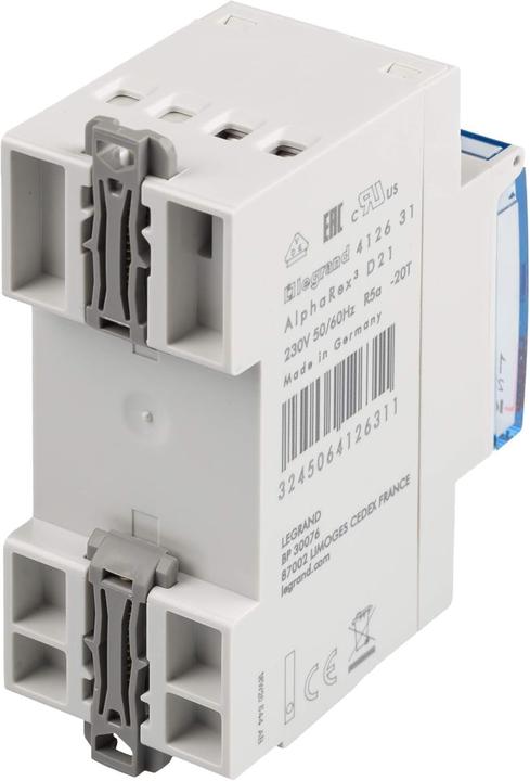 Produktbild Legrand Digitale Wochen-Zeitschaltuhr AlphaRex D21
