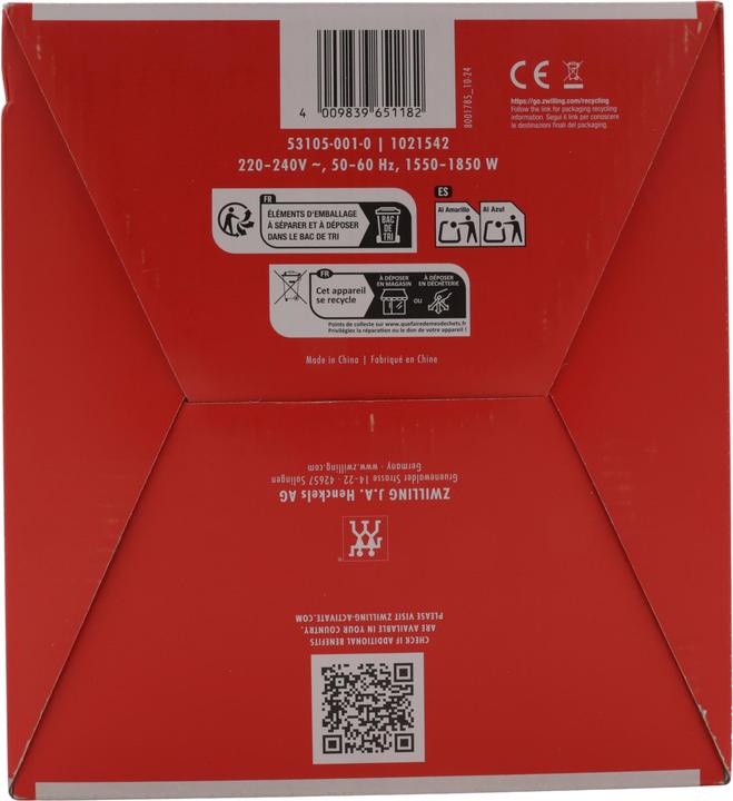 Actual product image Zwilling Kettle (1 l)