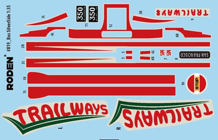 Immagine prodotto Roden GMC PD-3751 "Silverside Trailwagon" Società Trailways