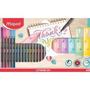 Maped, Etui, Faserschreiberetui 22 teilig