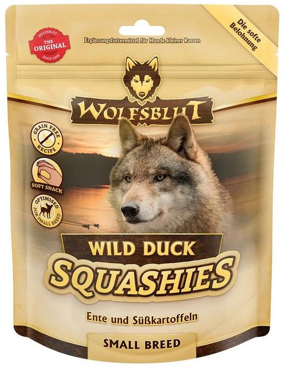 Actual product image Wolfsblut Wild Duck Squashies Small Breed (Adult, 1 pcs., 350 g)