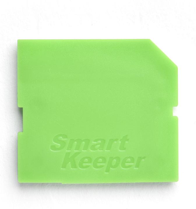 Actual product image Smart Keeper Mini SD Port Blocker green 10 pcs.
