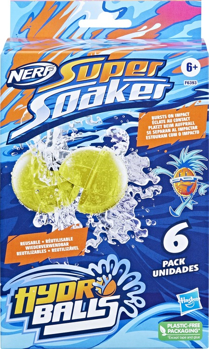 Immagine prodotto Nerf Super Soaker Hydro Balls confezione da 6 pezzi